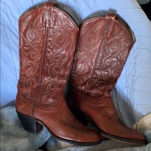 Dan Post vintage cowboy boots